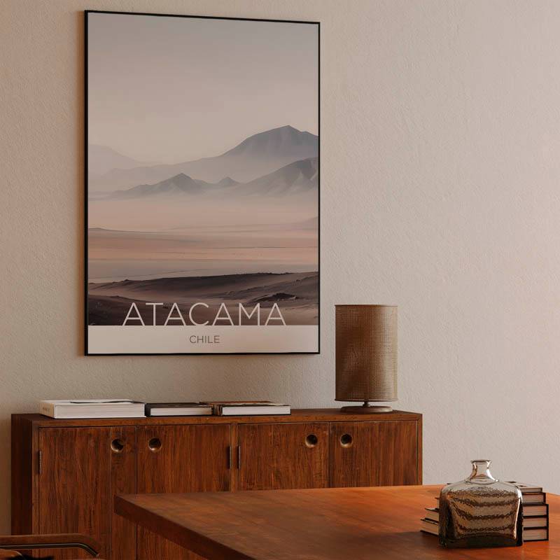 The Atacama Desert - Chile - Brush Work Technique preview