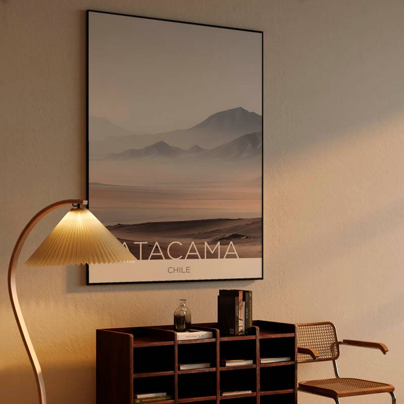 The Atacama Desert - Chile - Brush Work Technique preview