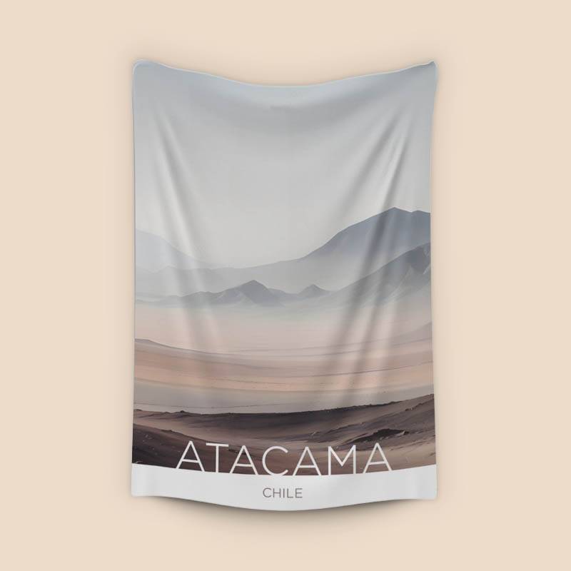 The Atacama Desert - Chile - Brush Work Technique preview