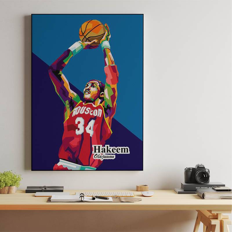 Hakeem Olajuwon in best basketball players preview