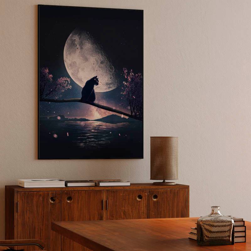 Cat, Moon and Stars preview