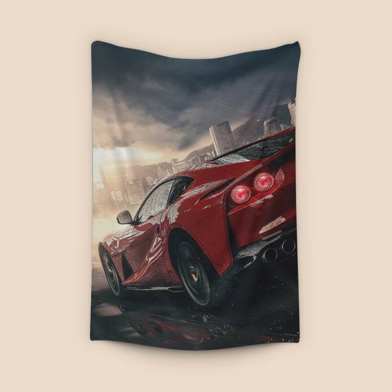 Ferrari in the Rain preview