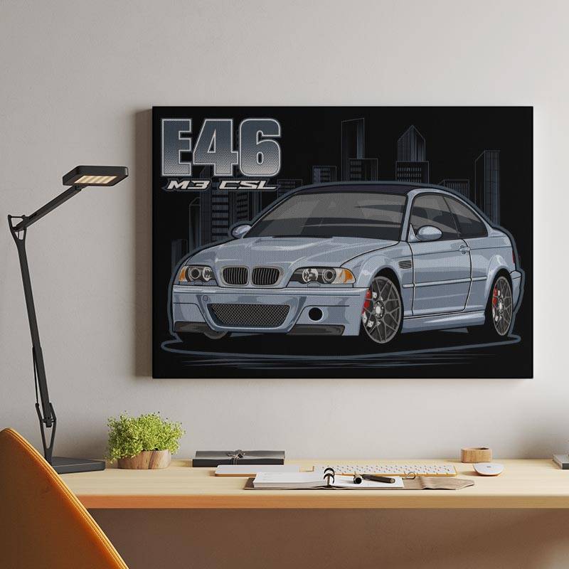 BMW E46 CSL preview
