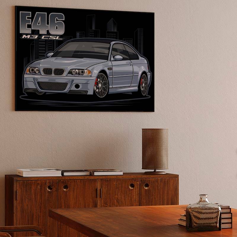 BMW E46 CSL preview