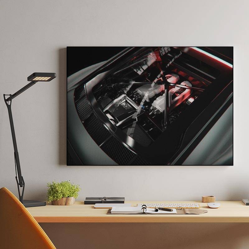 Audi R8 Vorsteiner ( Engine Bay View ) preview