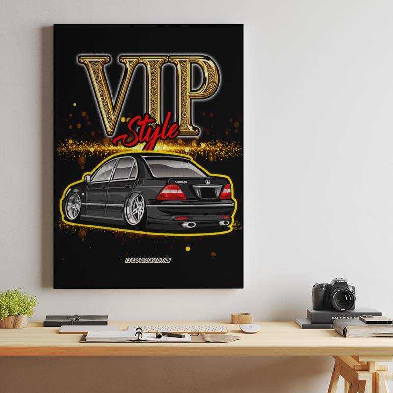 Lexus LS430 VIP Style CARtoon CARicature preview