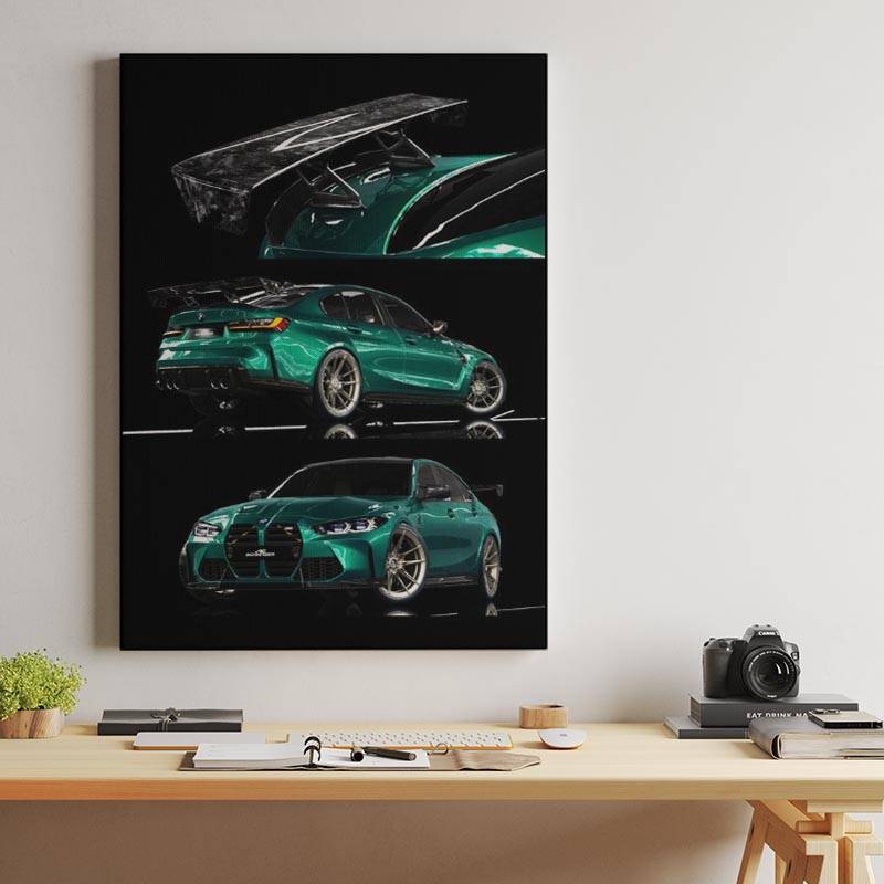 BMW M3 G80 Competition AC Custom ( Potrait 3 ) preview