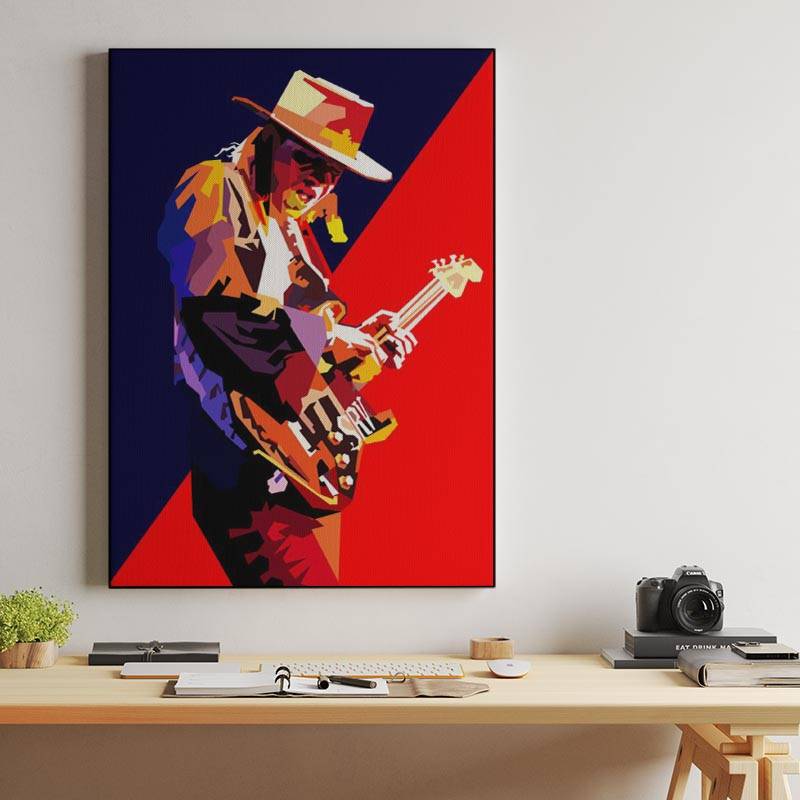 Stevie Ray Vaughan Rock Blues Pop WPAP  preview