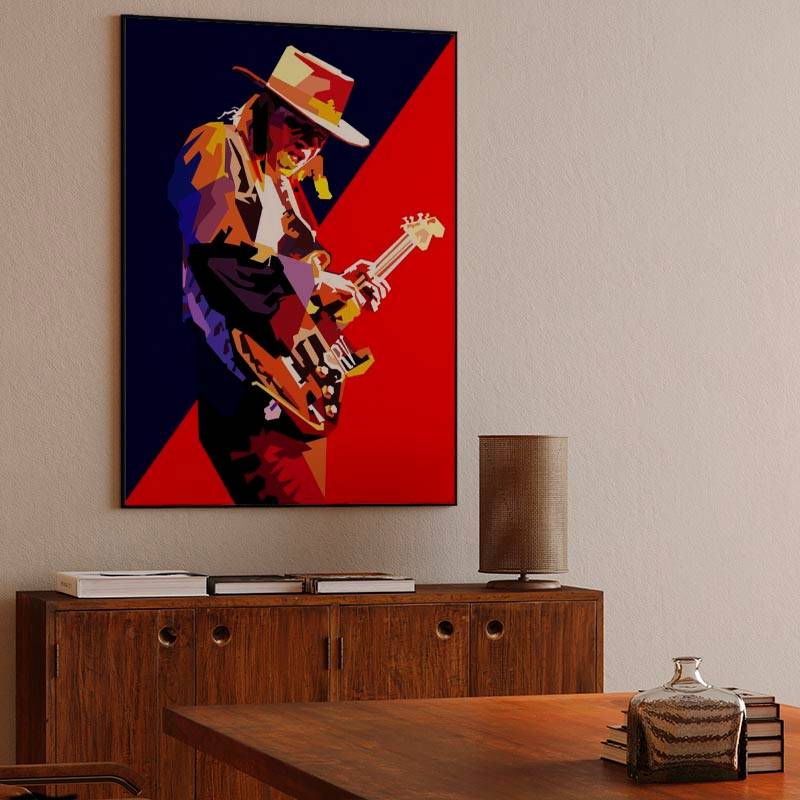 Stevie Ray Vaughan Rock Blues Pop WPAP  preview