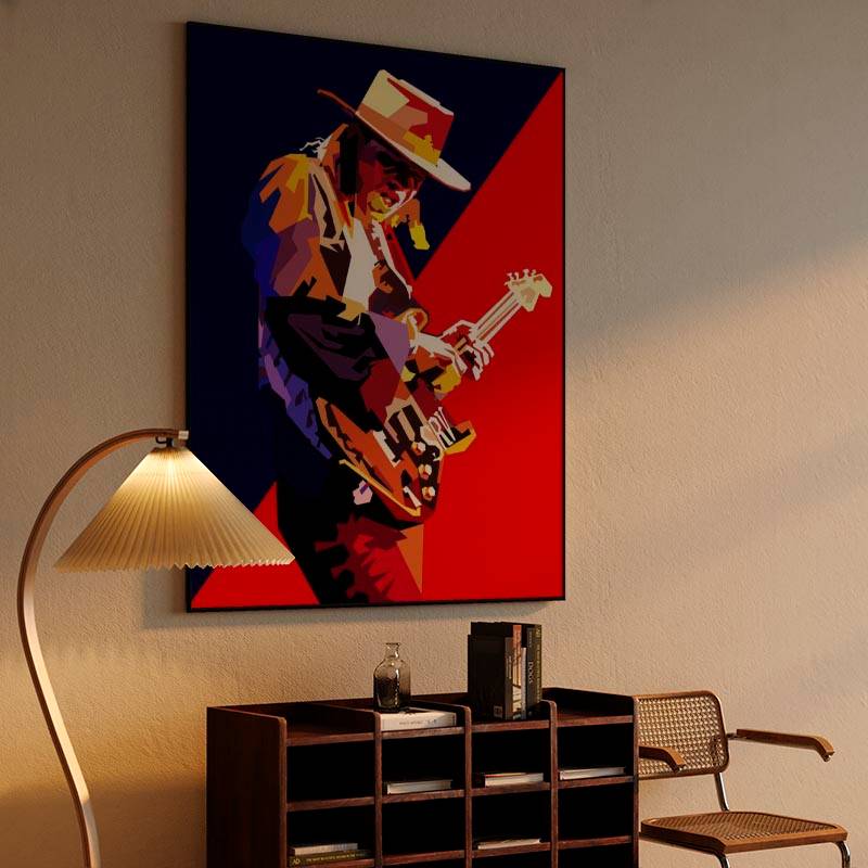 Stevie Ray Vaughan Rock Blues Pop WPAP  preview