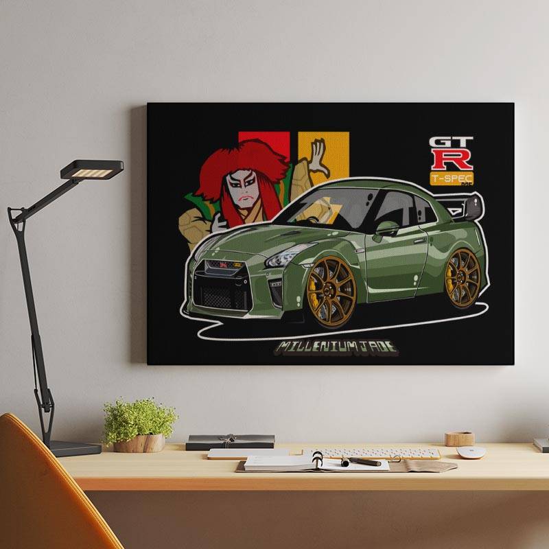 Nissan GTR millenium jade kabuki preview