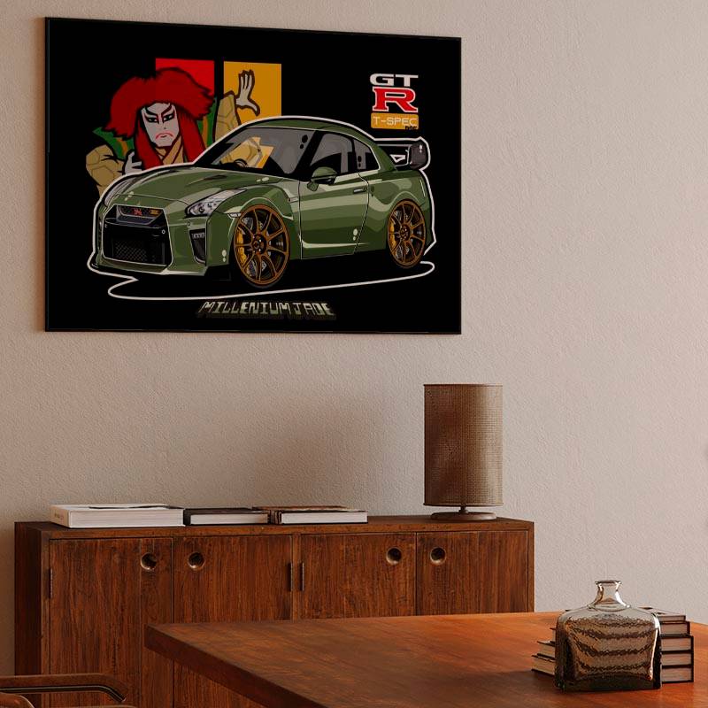 Nissan GTR millenium jade kabuki preview