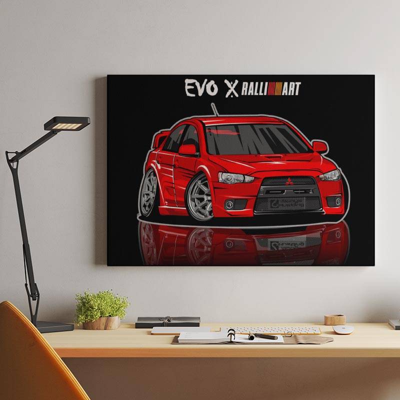mitsubishi EVO X ralliart preview