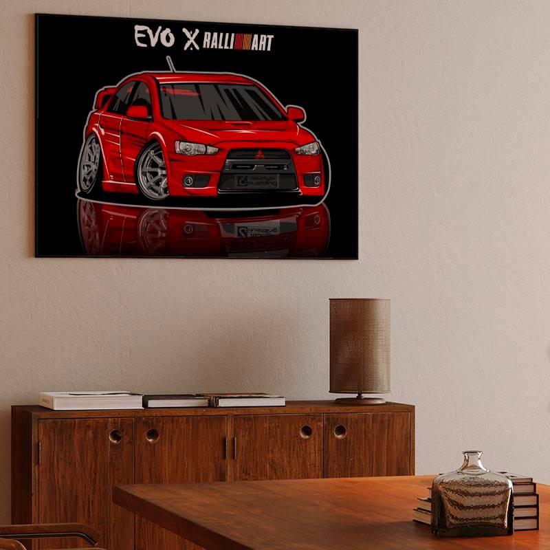 mitsubishi EVO X ralliart preview