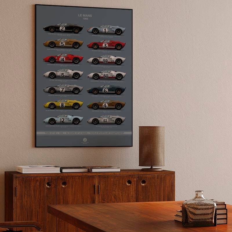 Le Mans 1966 Ford Gt40 complete preview