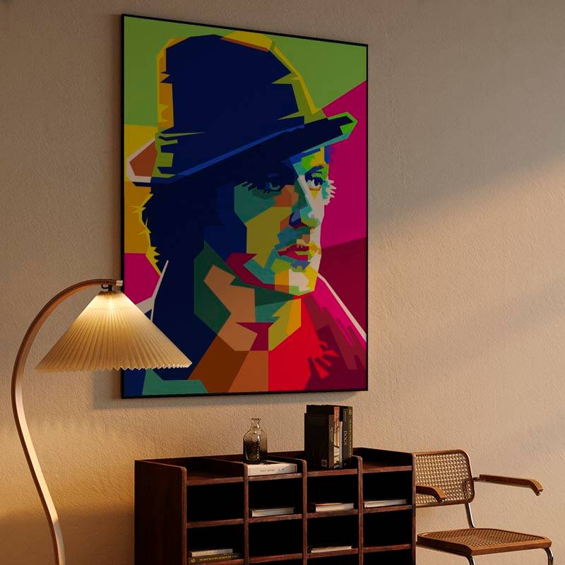 Sylvester Sly Stallone American Actor Pop WPAP preview