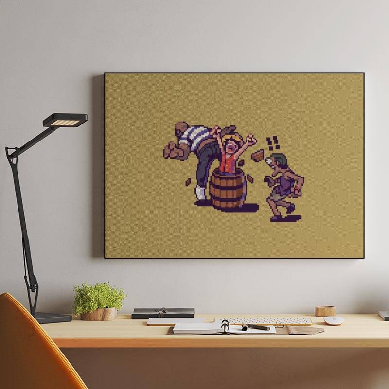 Luffy shows up preview