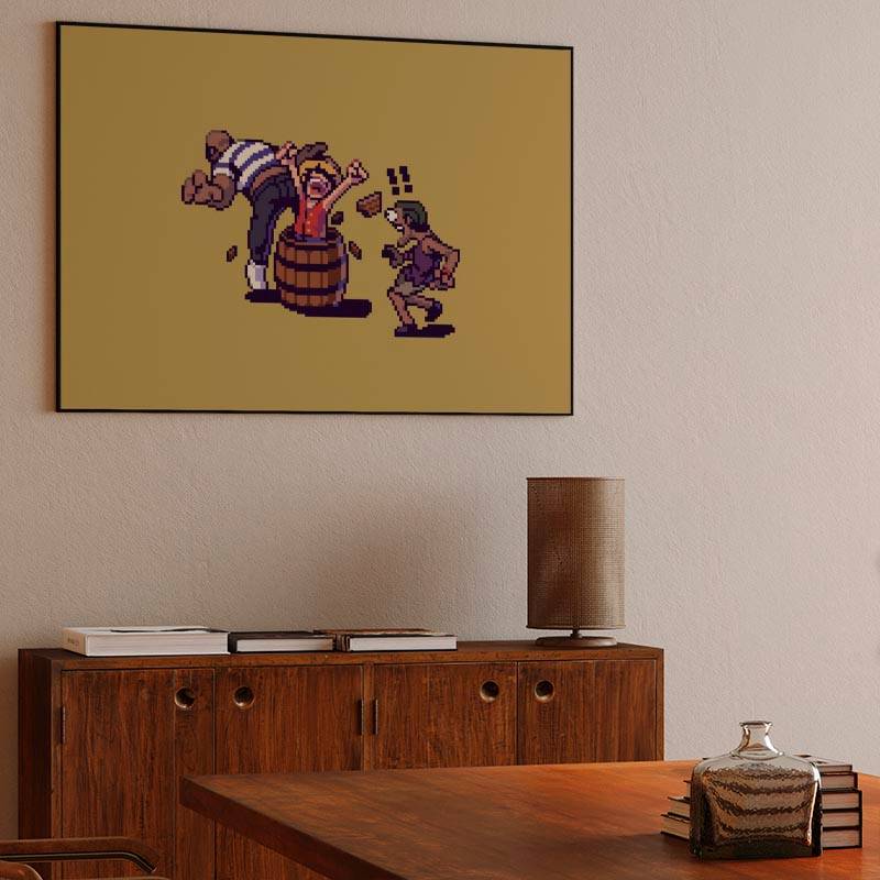 Luffy shows up preview