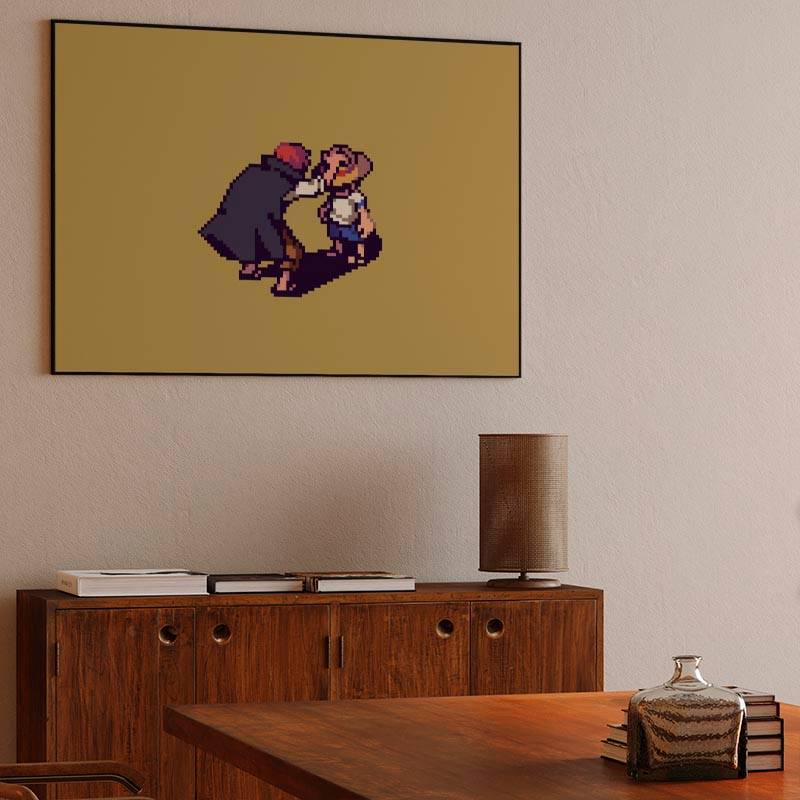 Shanks gives Luffy the straw hat preview