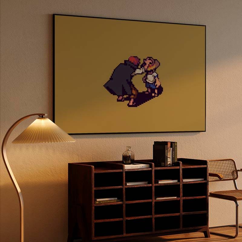 Shanks gives Luffy the straw hat preview