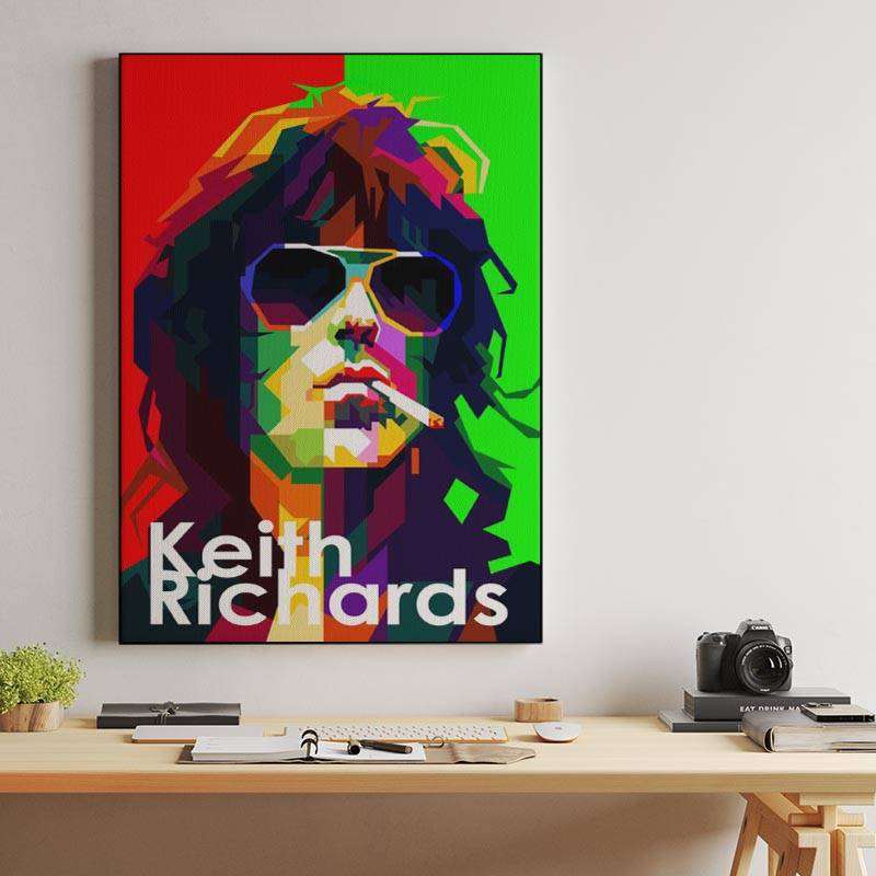 Keith Richards Musician Pop WPAP preview