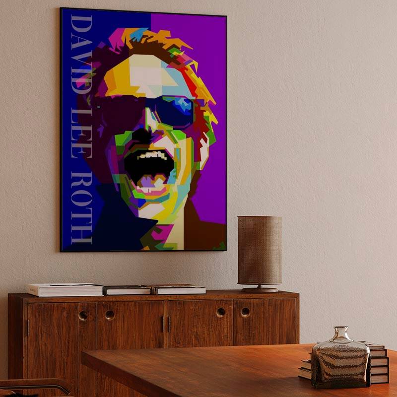 David Lee Roth Van Halen Singer Pop WPAP preview