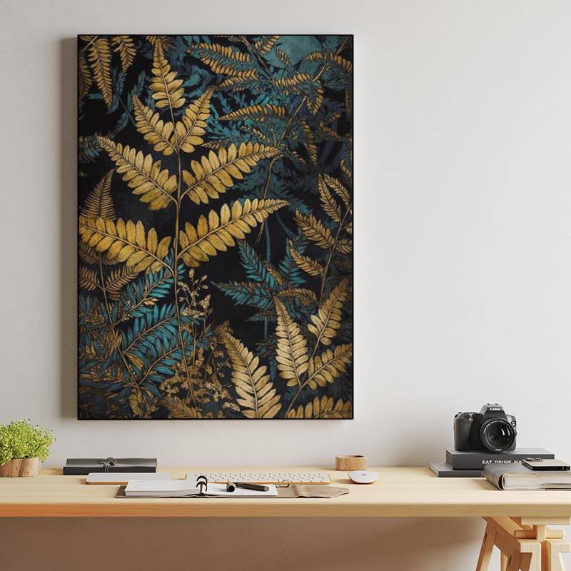 Golden fern nature 2 #ferns preview