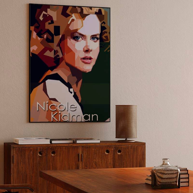 Nicole Kidman Hollywood Actress Retro Style preview