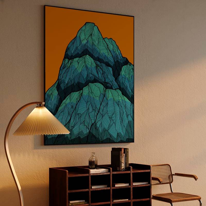 The tall green peaks preview