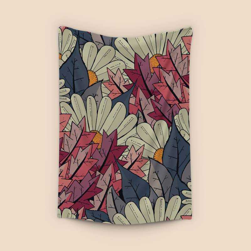 An autumn flower garden preview