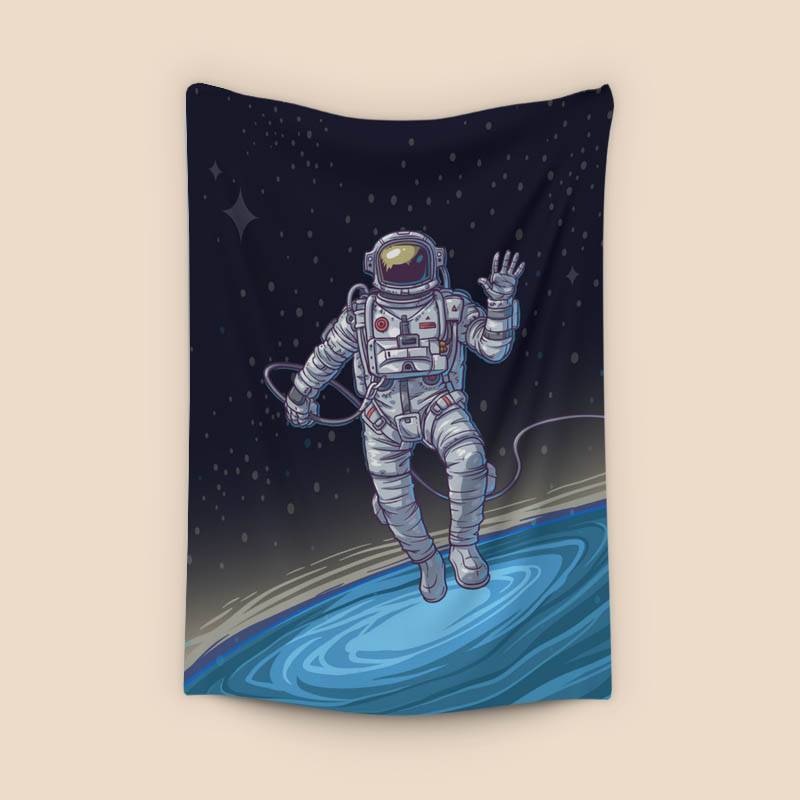 Astronaut in Space Canvas preview