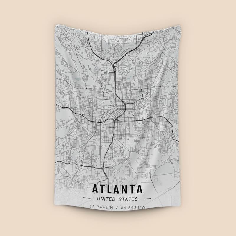 Atlanta map preview