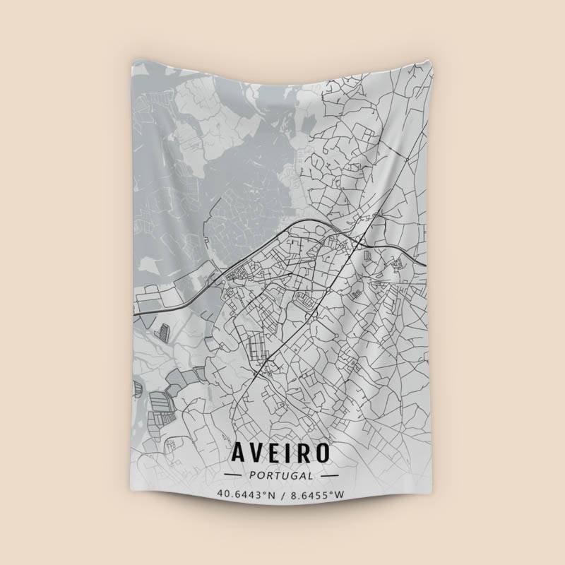 Aveiro map preview