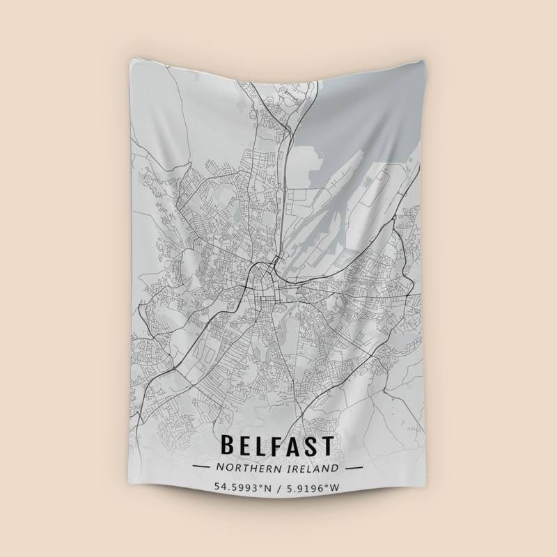 Belfast map preview