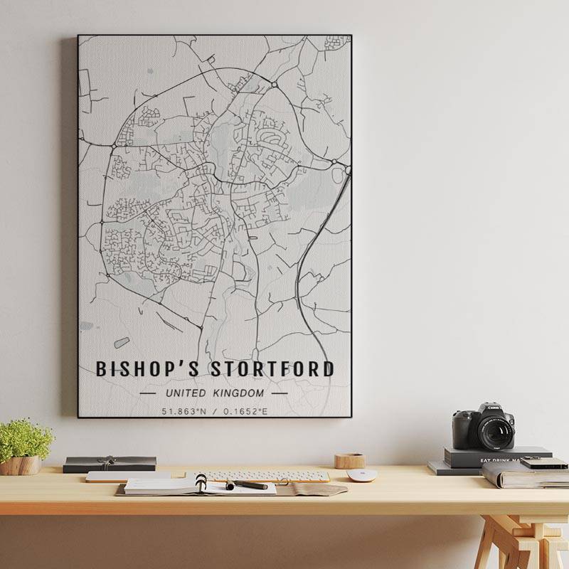 Bishop's Stortford map preview