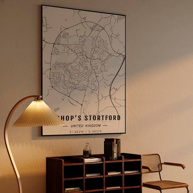 Bishop's Stortford map preview