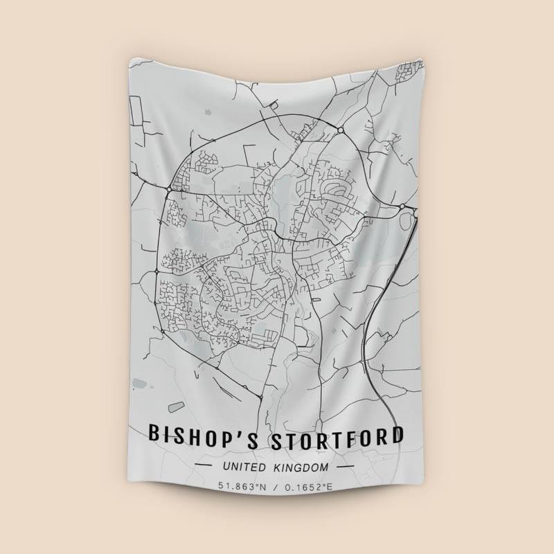Bishop's Stortford map preview