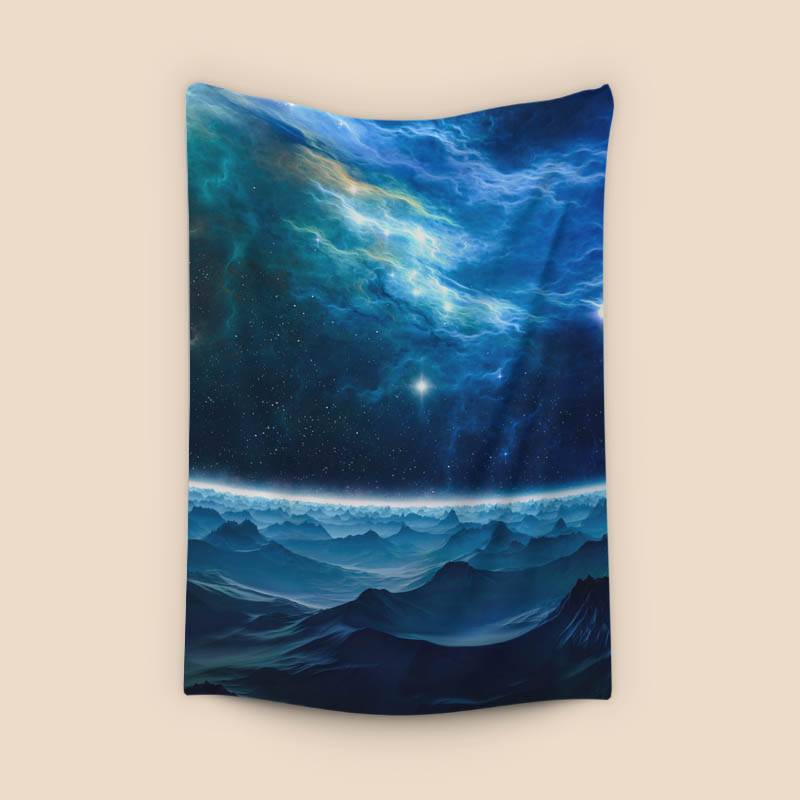 Blue Space Landscape preview