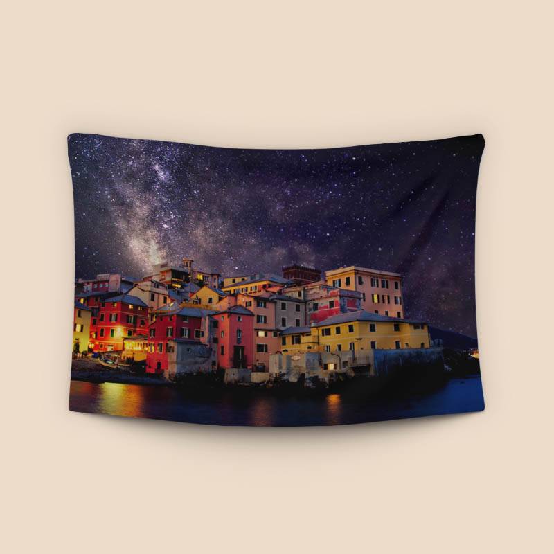 Boccadasse at night preview