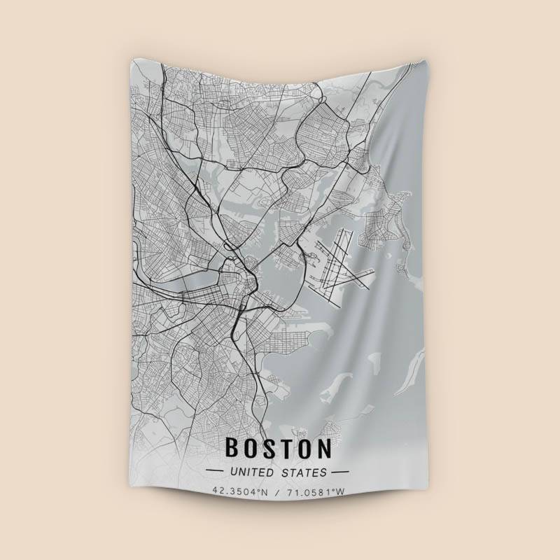 Boston map preview