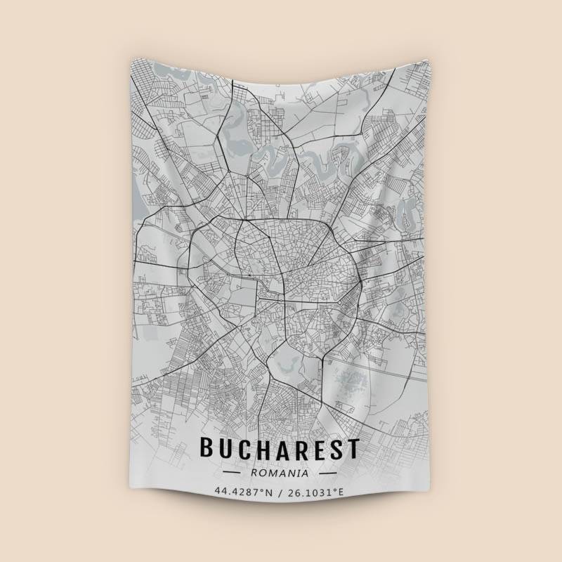 Bucharest map preview
