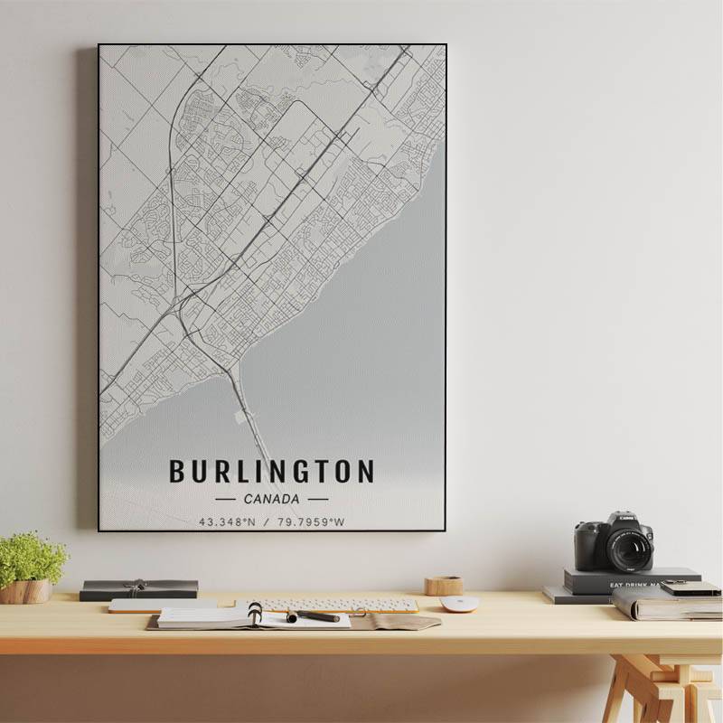 Burlington map preview