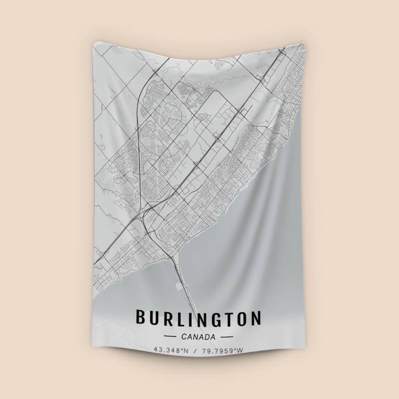 Burlington map preview