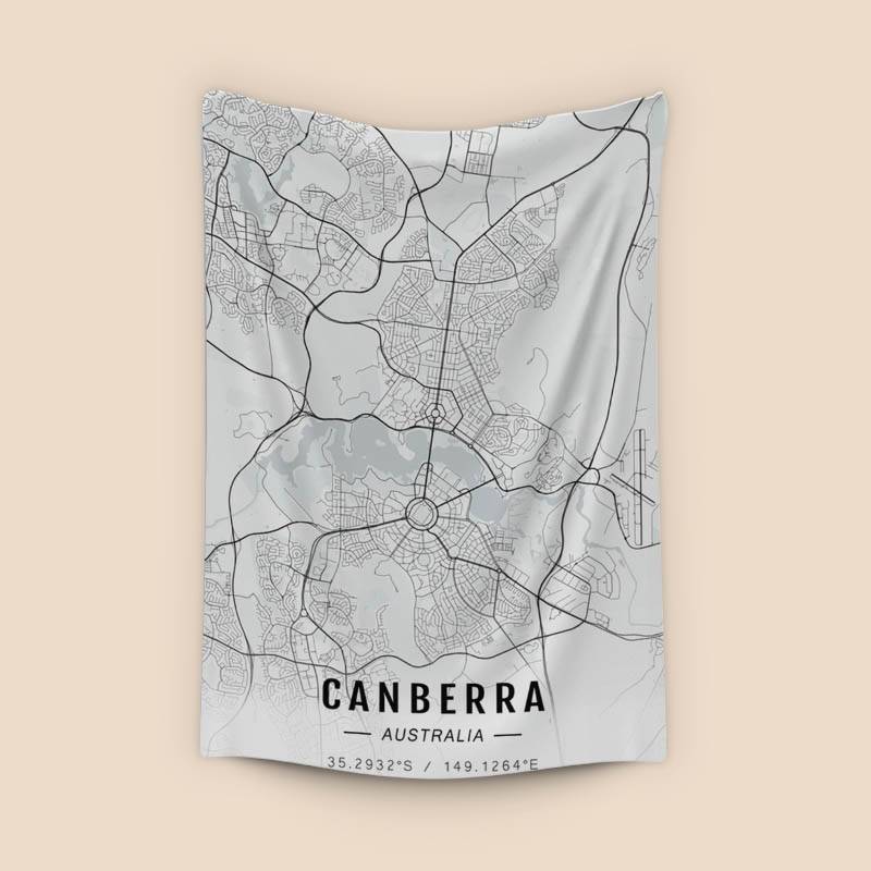 Canberra map preview