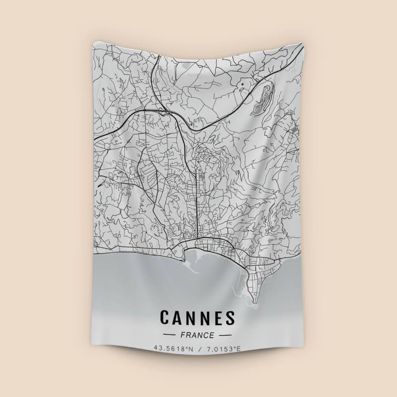 Cannes map preview