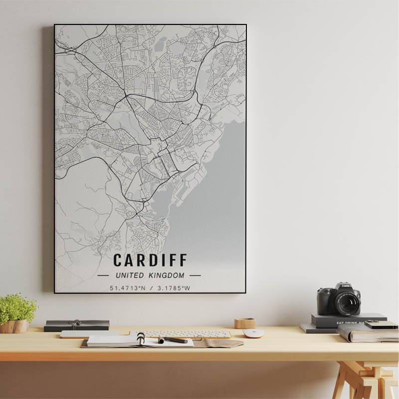 Cardiff map preview