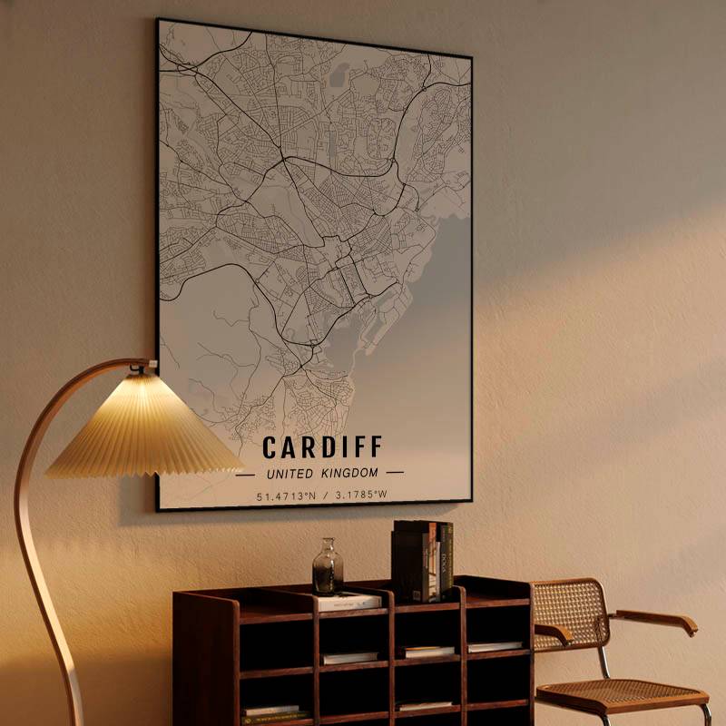 Cardiff map preview