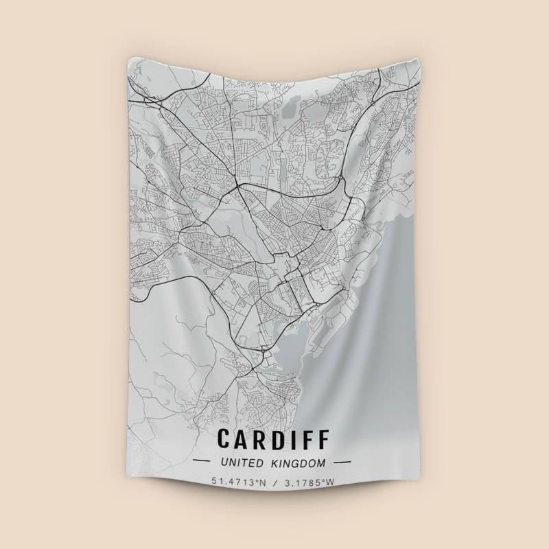 Cardiff map preview