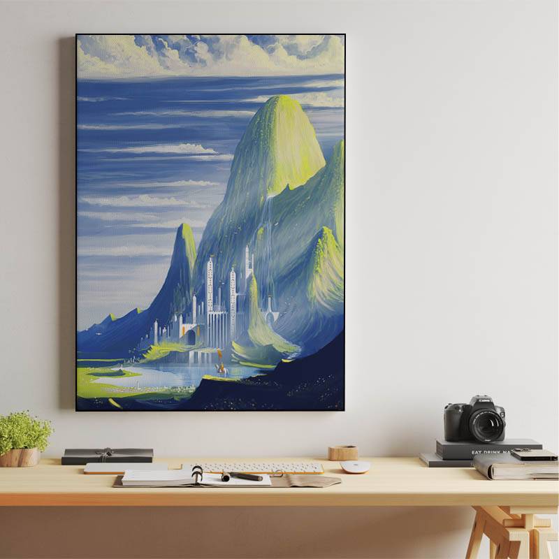 Castle and lake preview