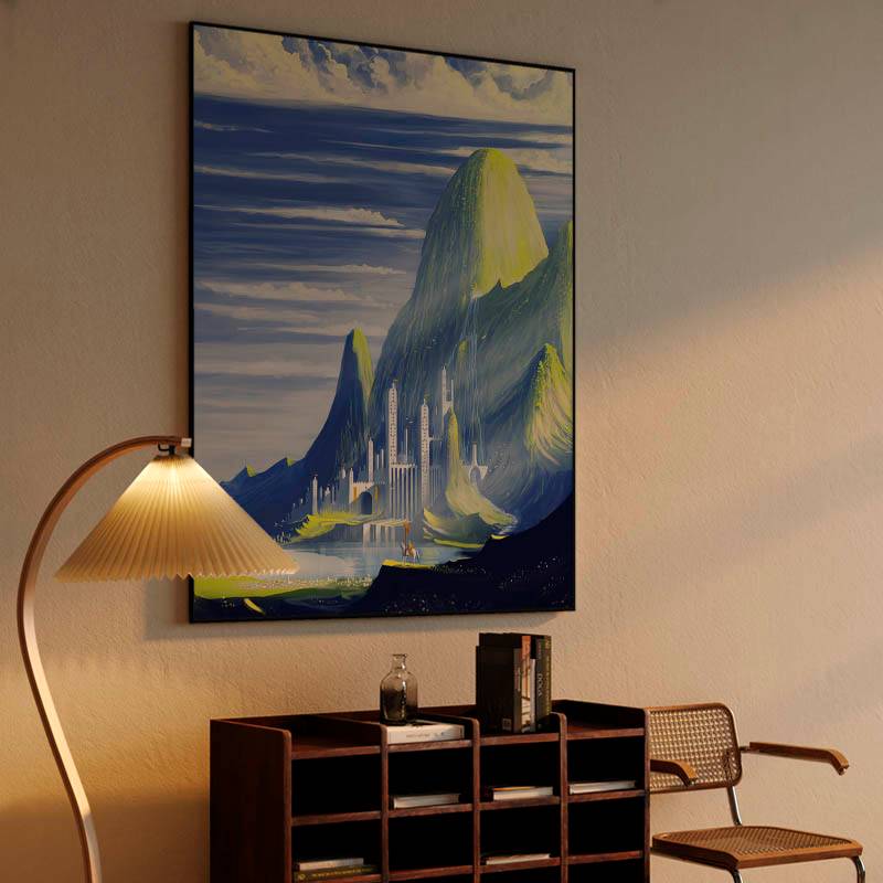 Castle and lake preview